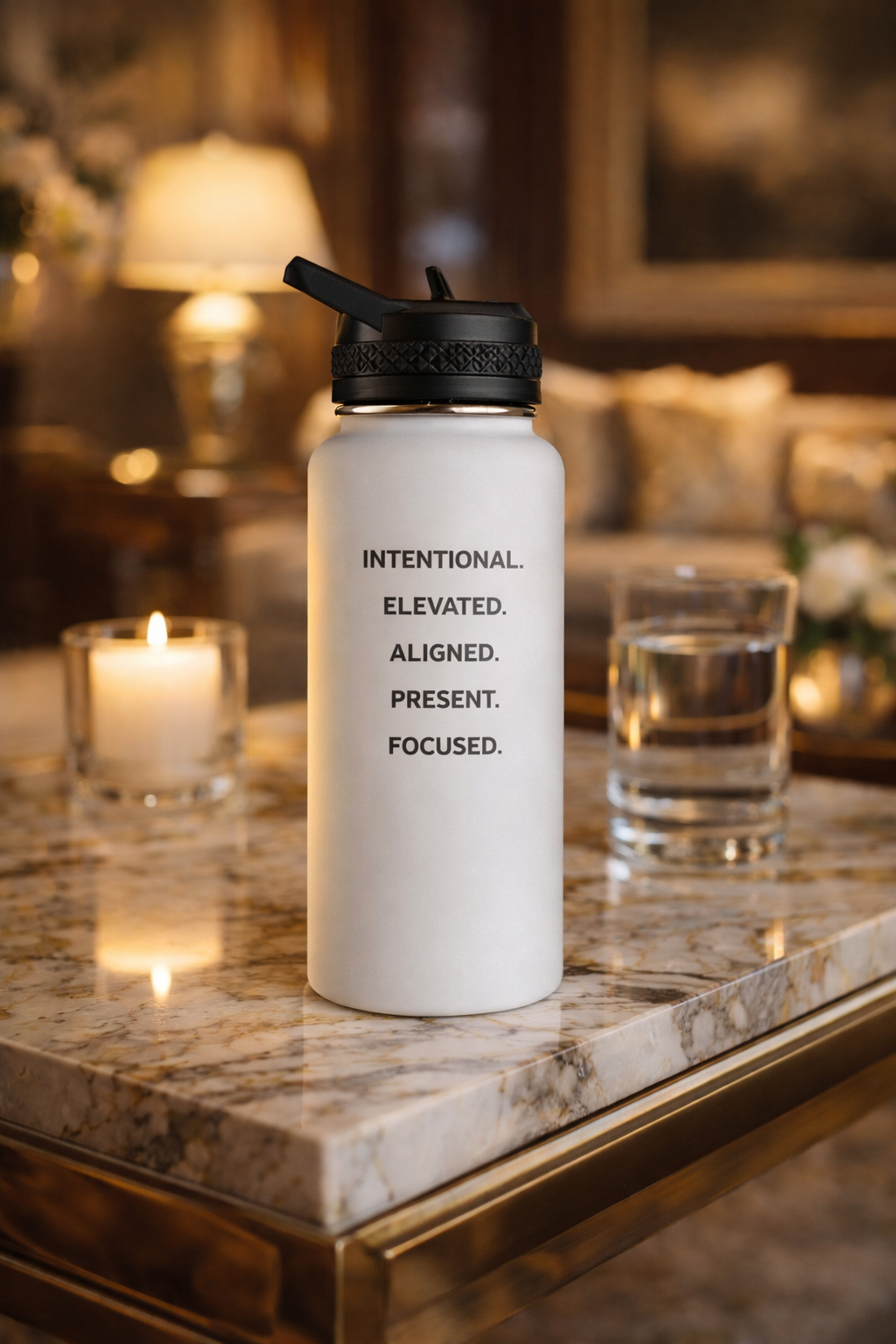 Botella ritual de loto azul™