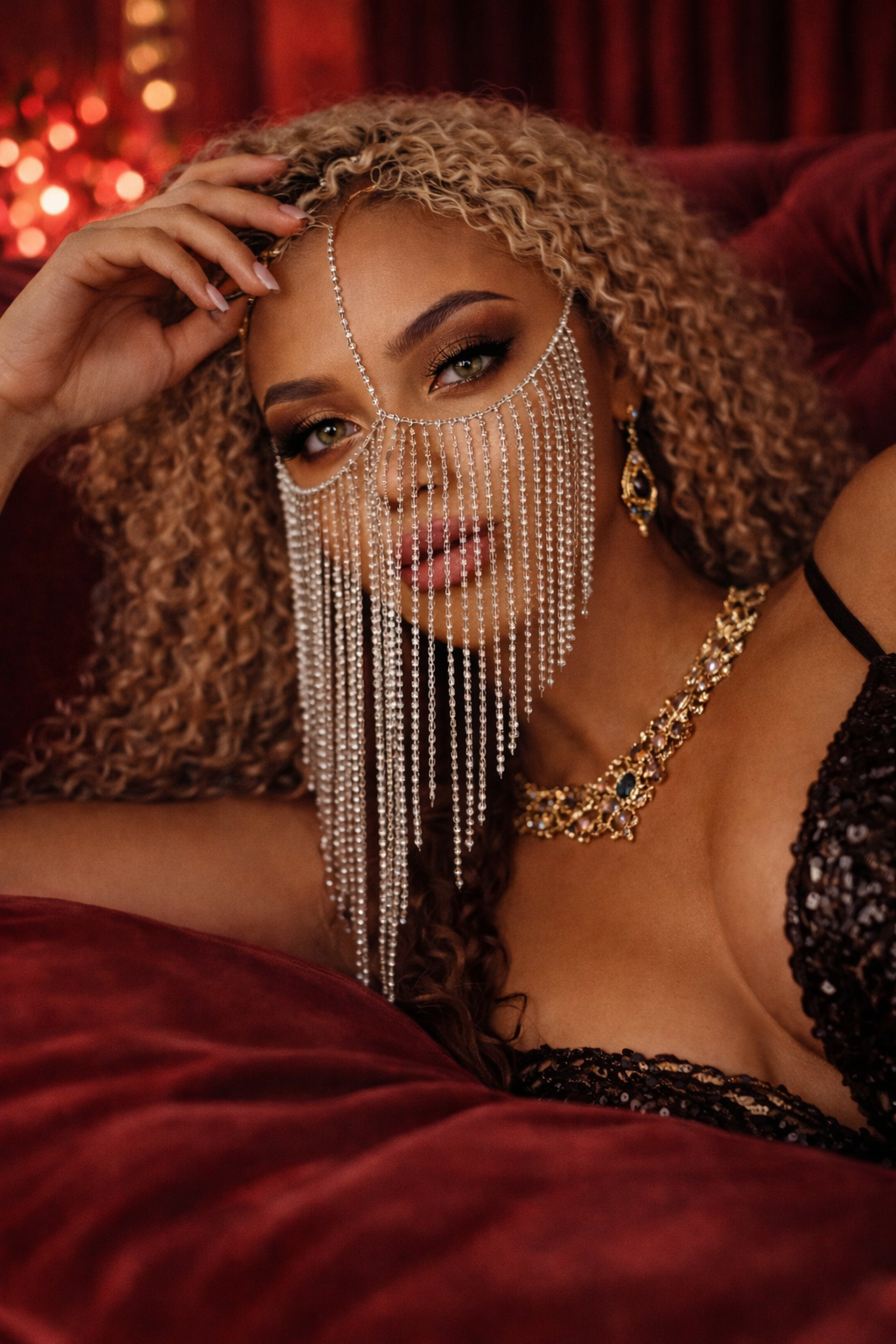 Veil of Intention™
Luxury Diamond Face Veil