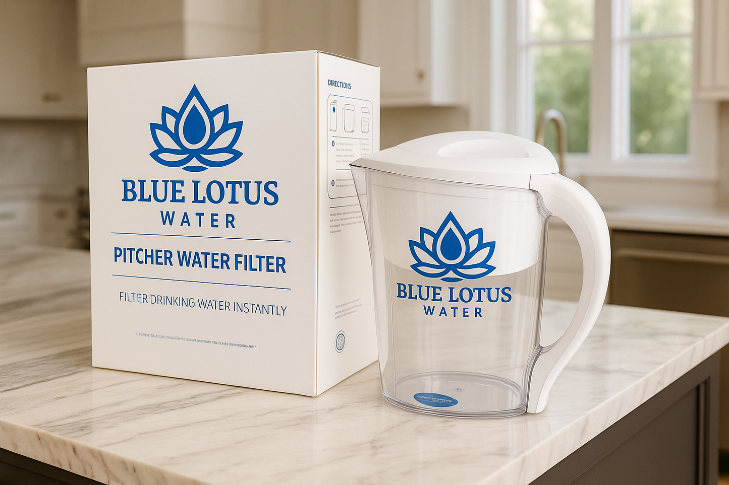 Lotus Water Pitcher
