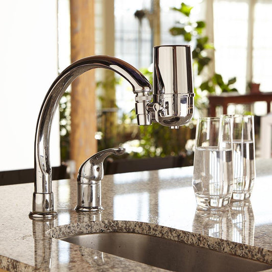 Faucet Mount Water Filter System (6 Stages)