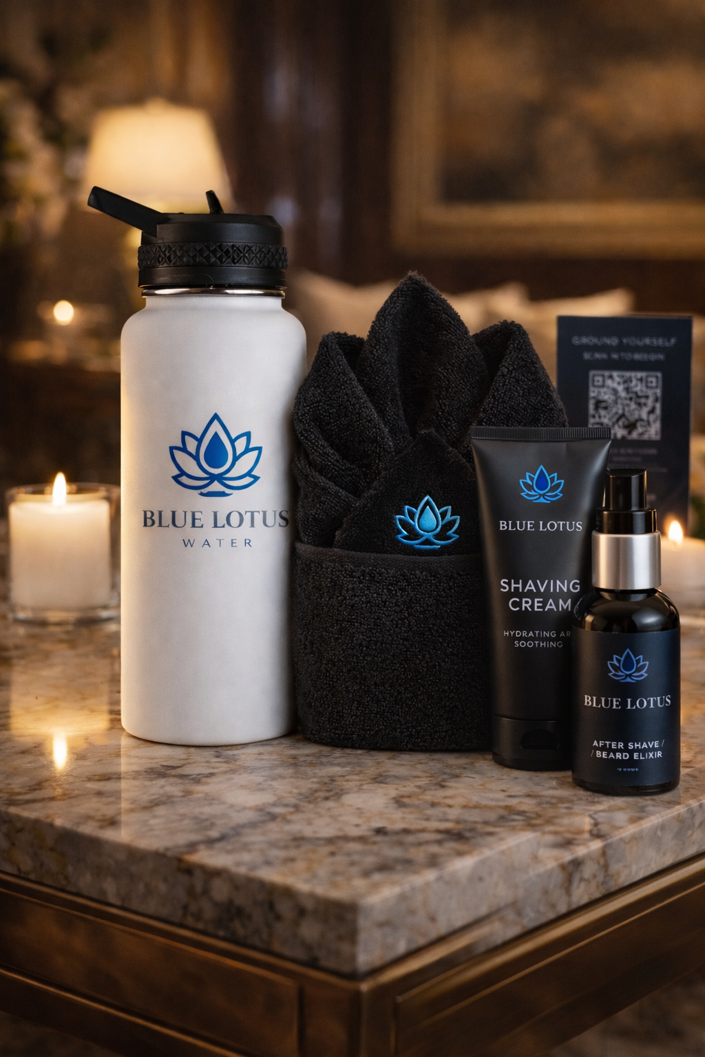 مجموعة طقوس القوة للرجال من بلو لوتس